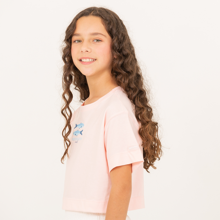 CAMISETA PARA NIÑAS CON DISEÑO ESTAMPADO