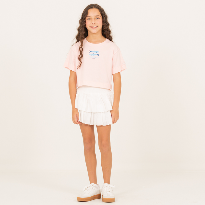 CAMISETA PARA NIÑAS CON DISEÑO ESTAMPADO