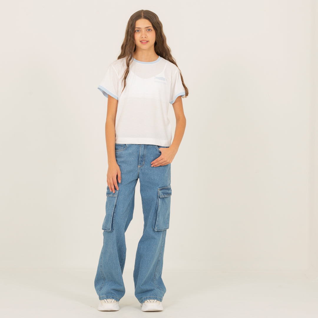 CAMISETA PARA NIÑAS CON DISEÑO ESTAMPADO ENDLESS SUMMER