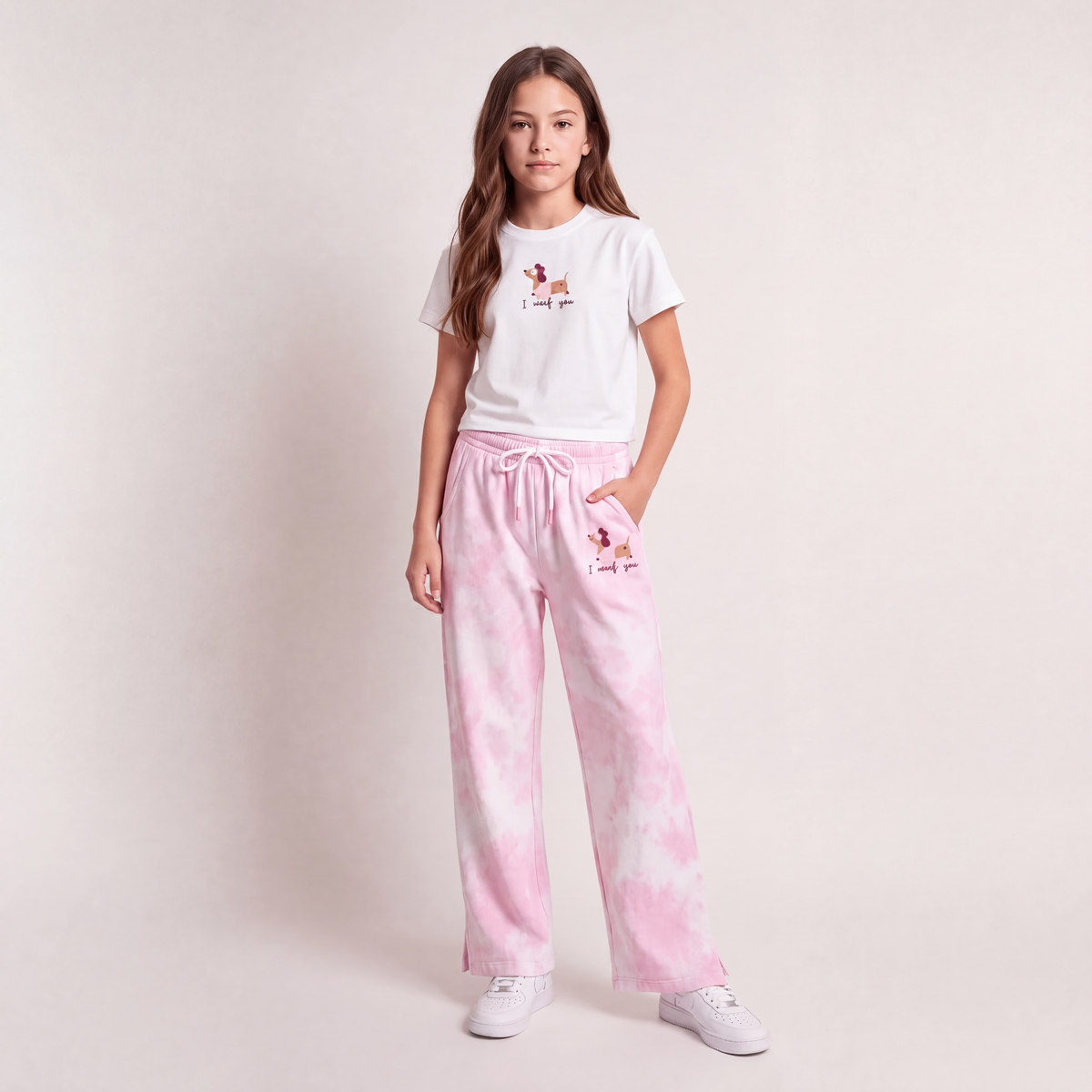 Camiseta para niñas con diseño estampado