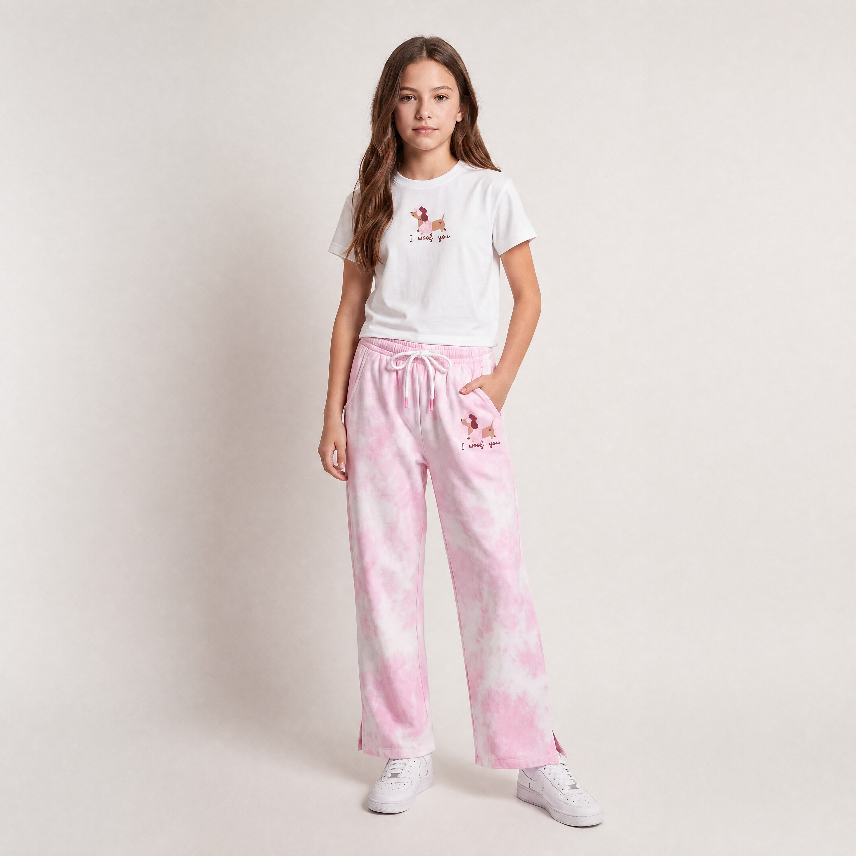 Camiseta para niñas con diseño estampado