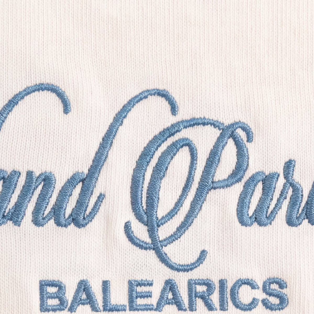 Camiseta para niñas con diseño bordado Island Paradise - Beige