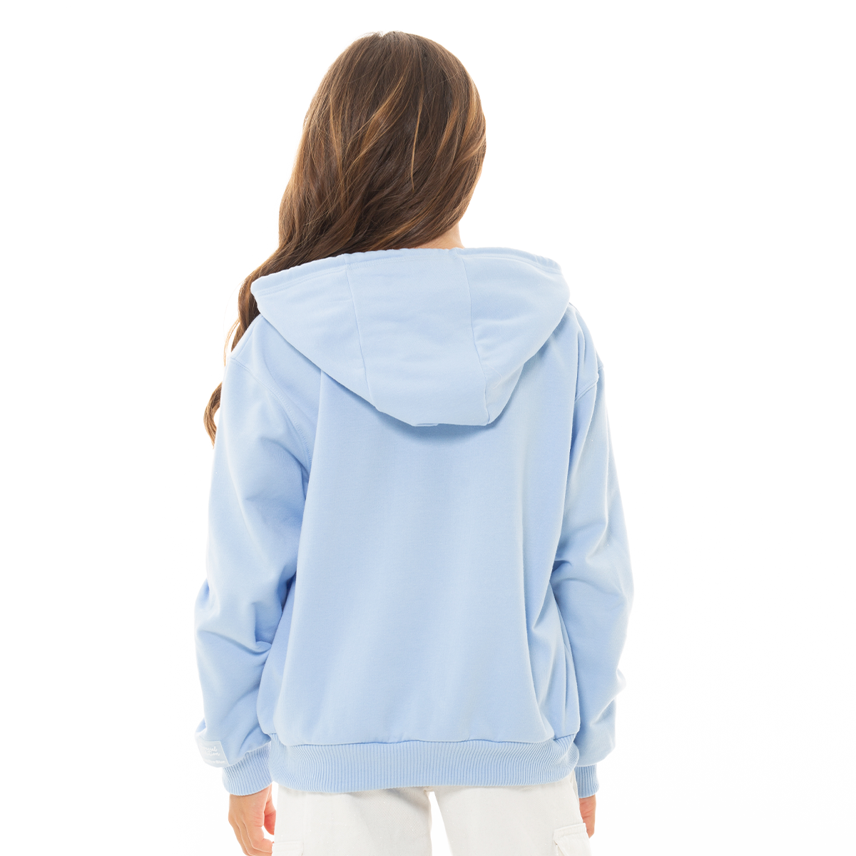 HOODIE PARA NIÑAS COLOR AZUL