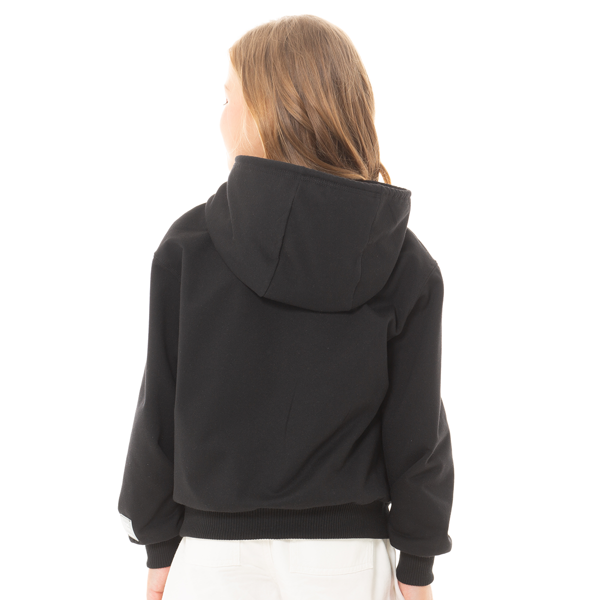 HOODIE PARA NIÑAS CON APLIQUES BRILLANTES