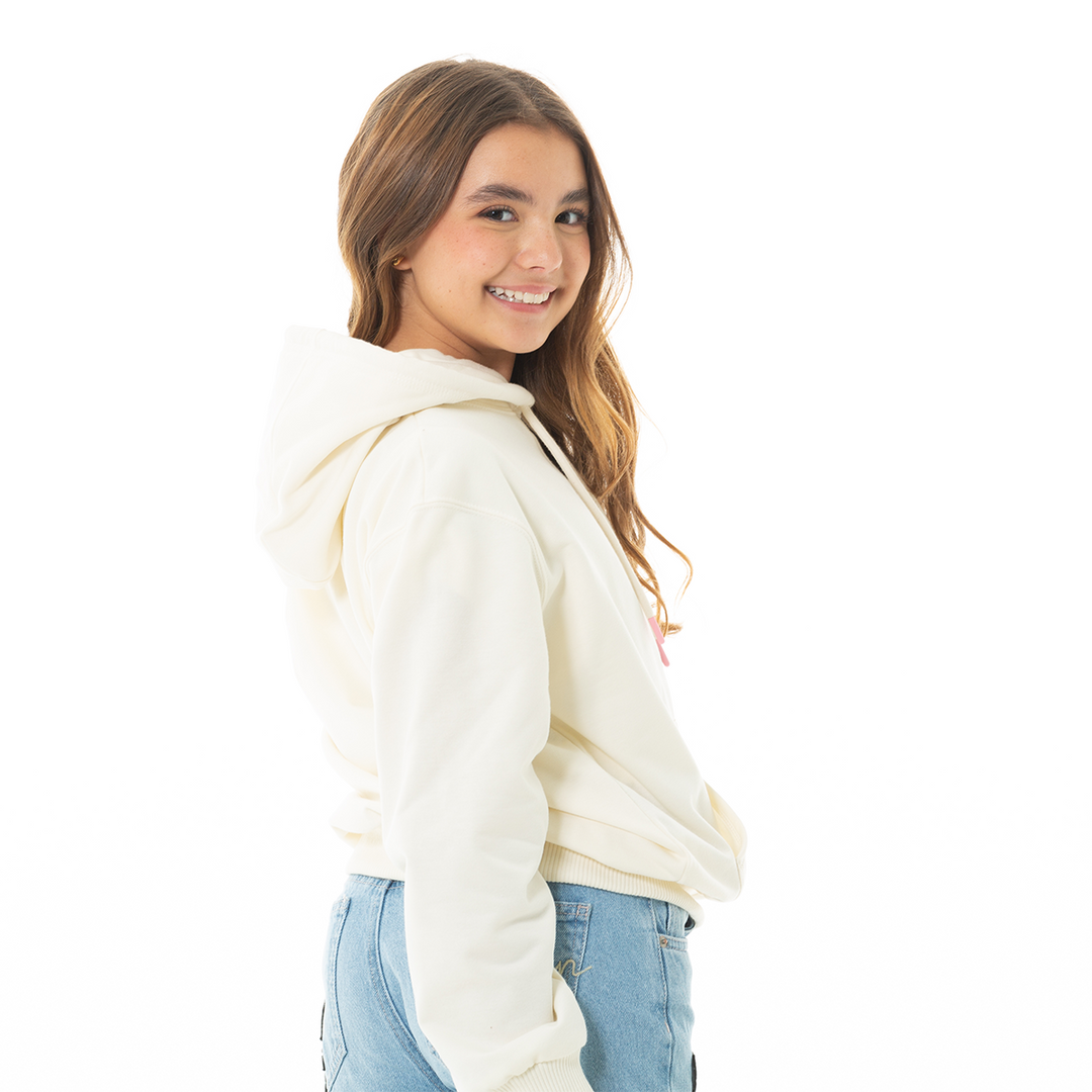 HOODIE PARA NIÑAS ESTILO UNIVERSITARIO