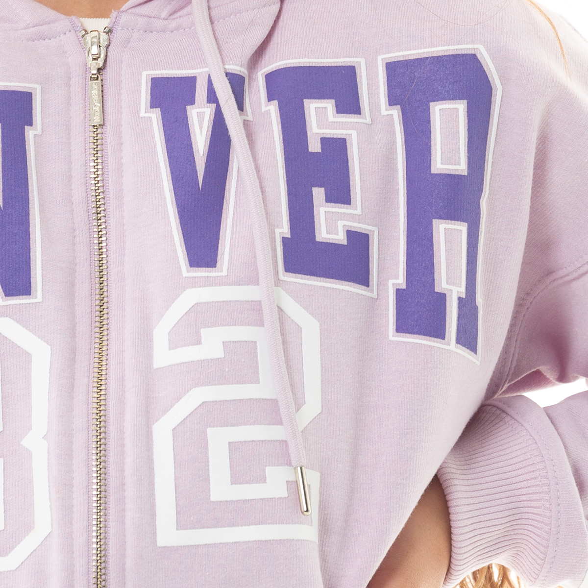 HOODIE PARA NIÑAS DENVER 82 COLOR LILA