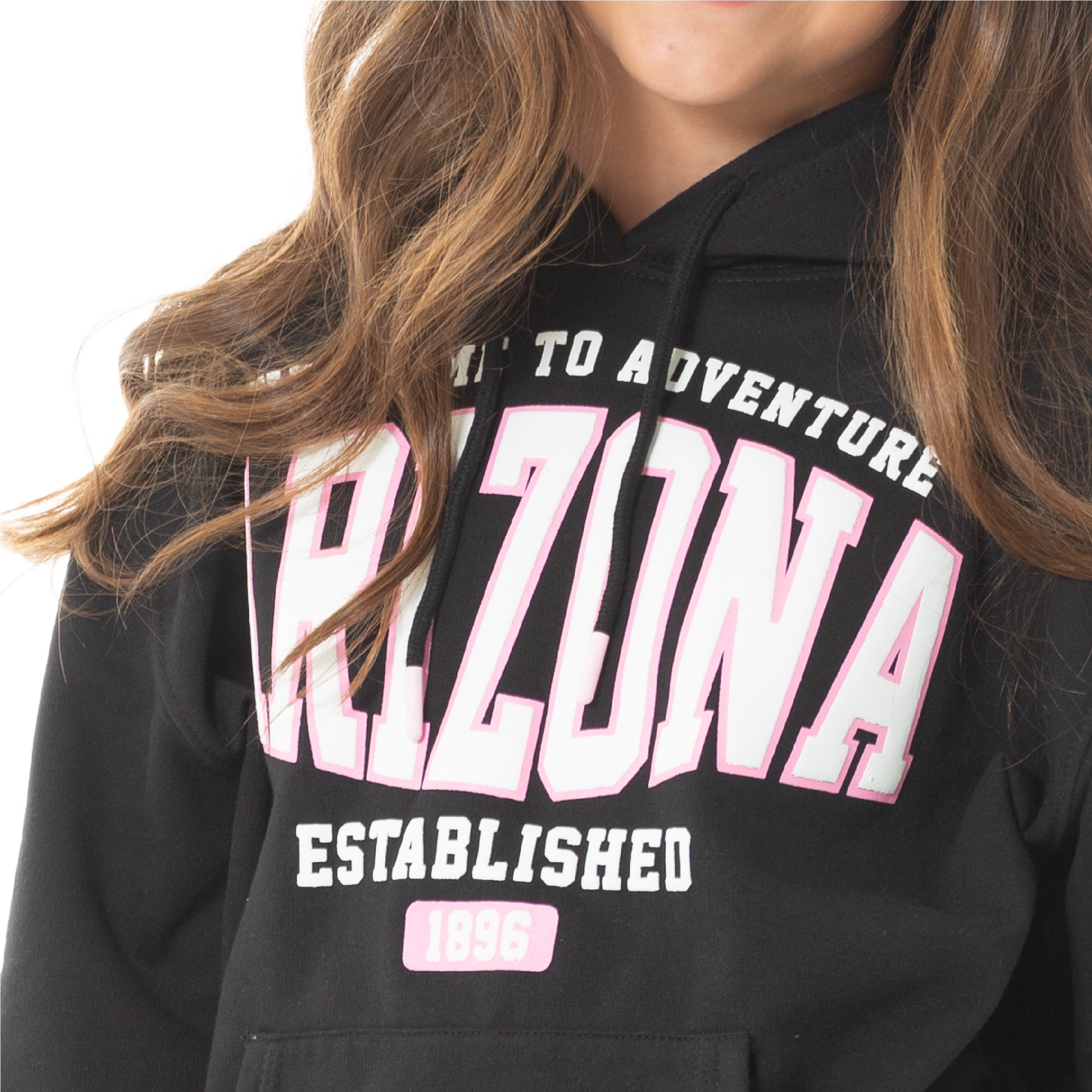HOODIE PARA NIÑAS CON DISEÑO ESTAMPADO - ARIZONA