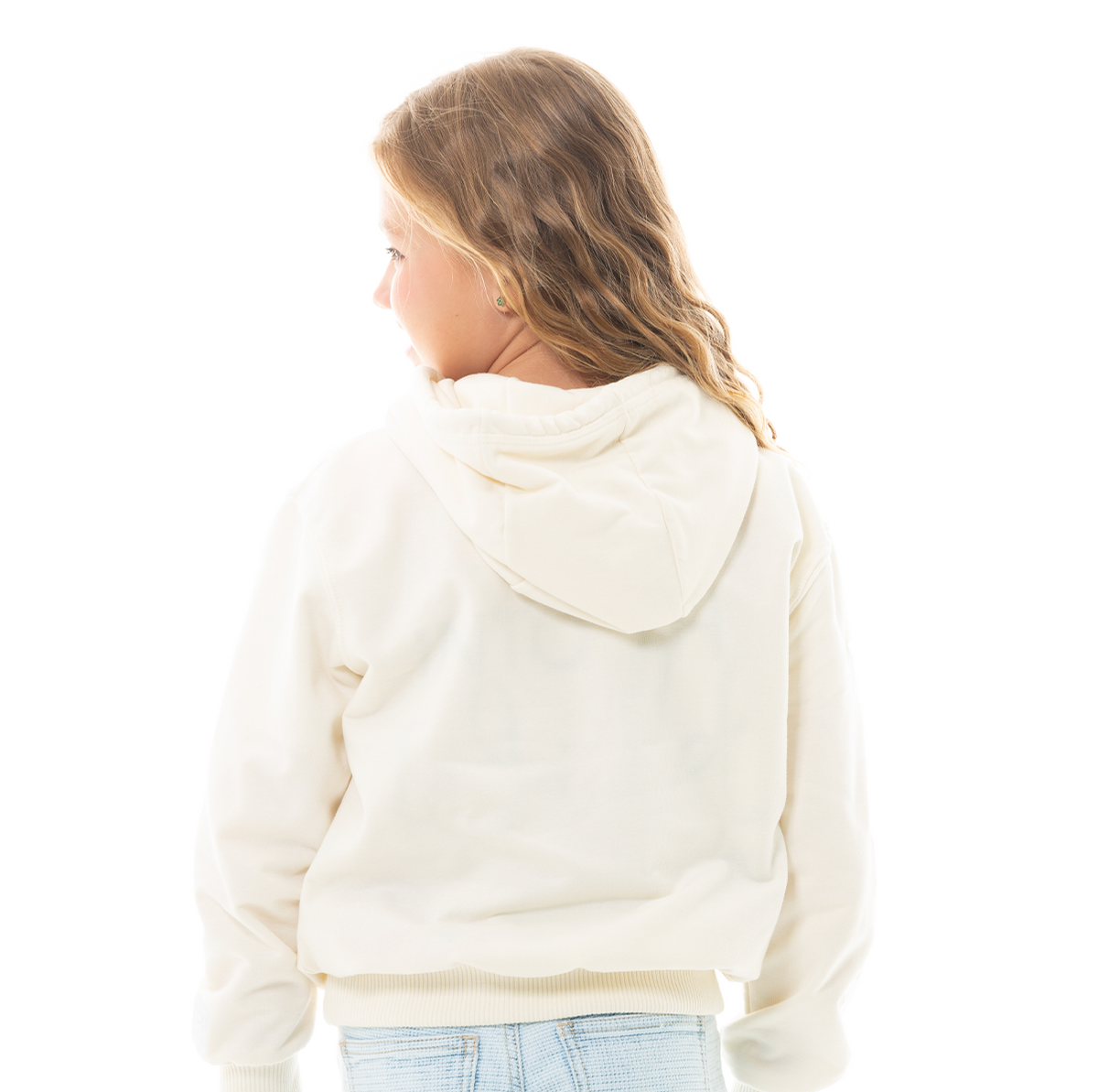 HOODIE PARA NIÑAS CON DISEÑO ESTAMPADO