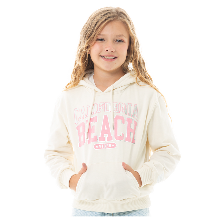HOODIE PARA NIÑAS CON DISEÑO ESTAMPADO