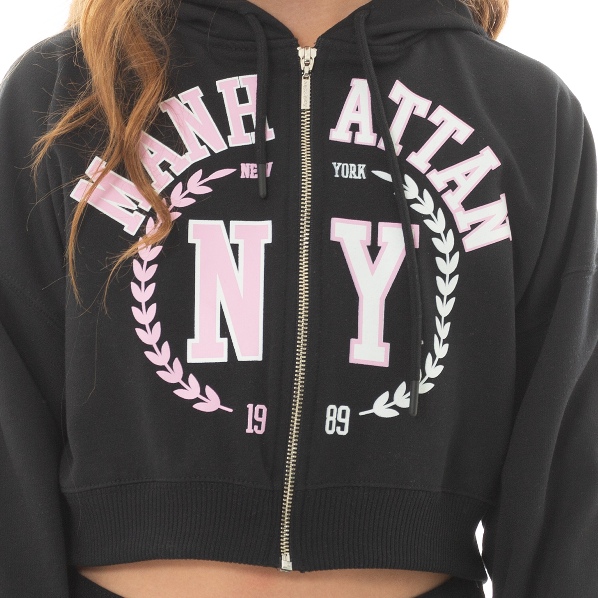 HOODIE PARA NIÑAS NEW YORK 1989