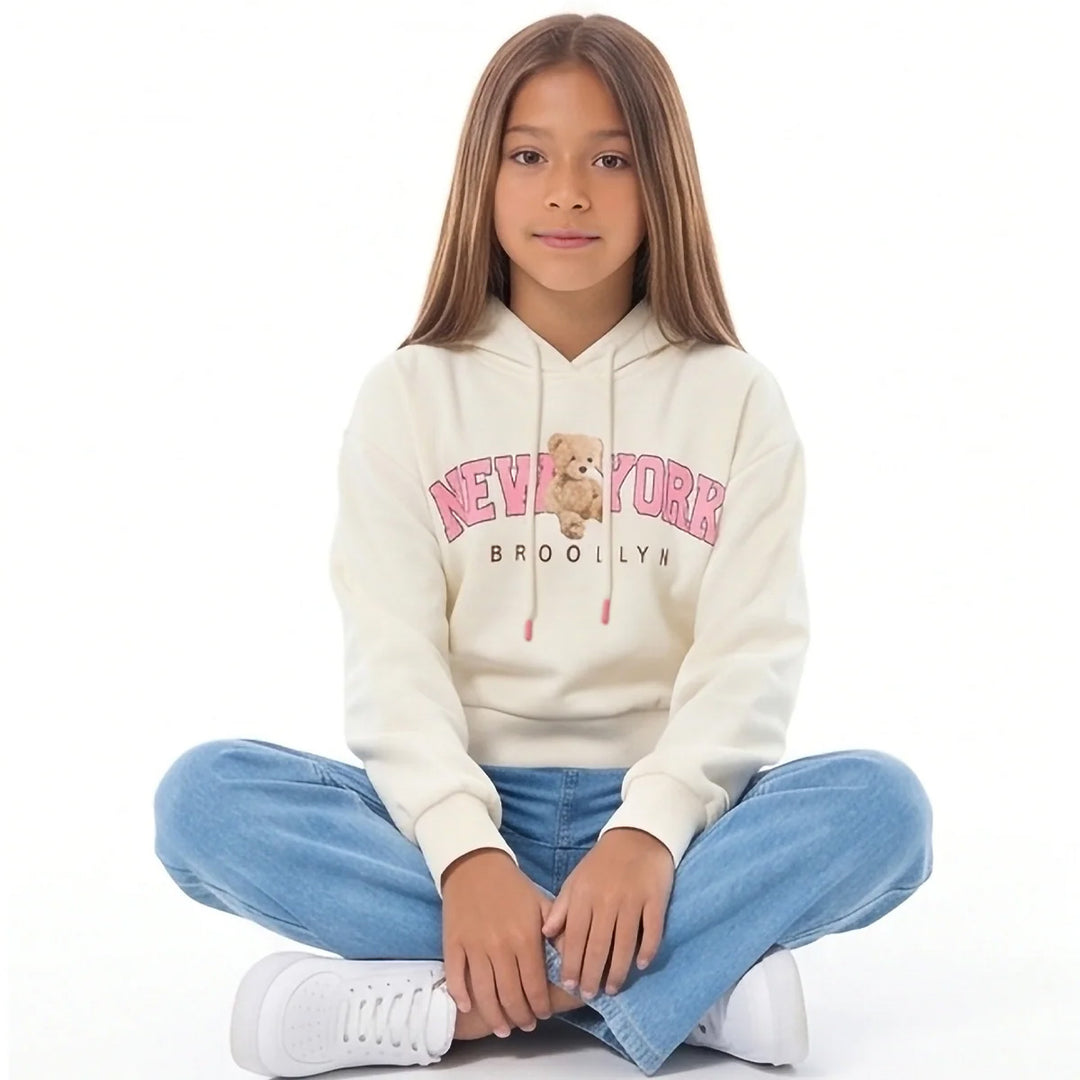 BUZO HOODIE “NEW YORK” PARA NIÑA