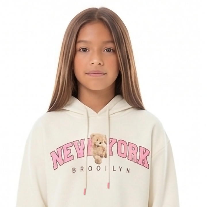 BUZO HOODIE “NEW YORK” PARA NIÑA