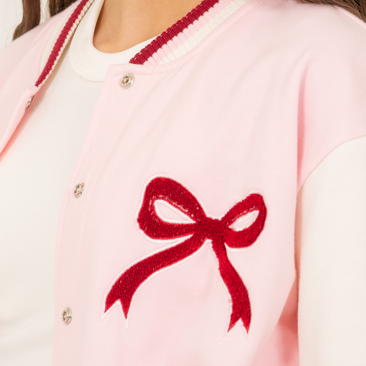 Chaqueta para niñas estilo varsity - Paris