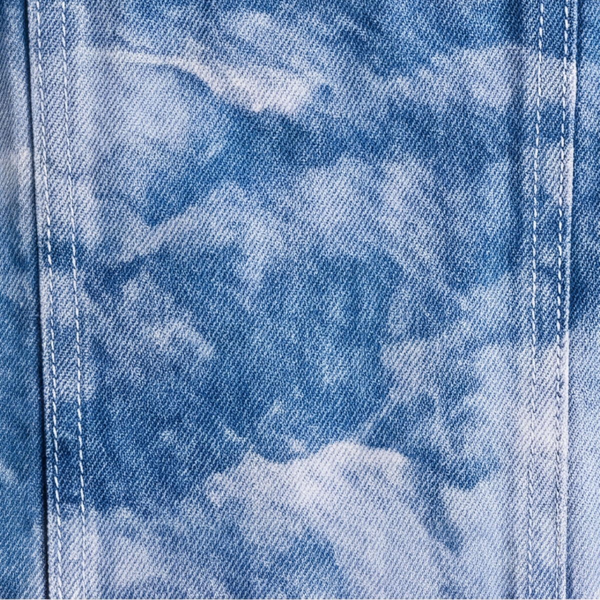 Chaleco para niñas de diseño jacquard - Azul