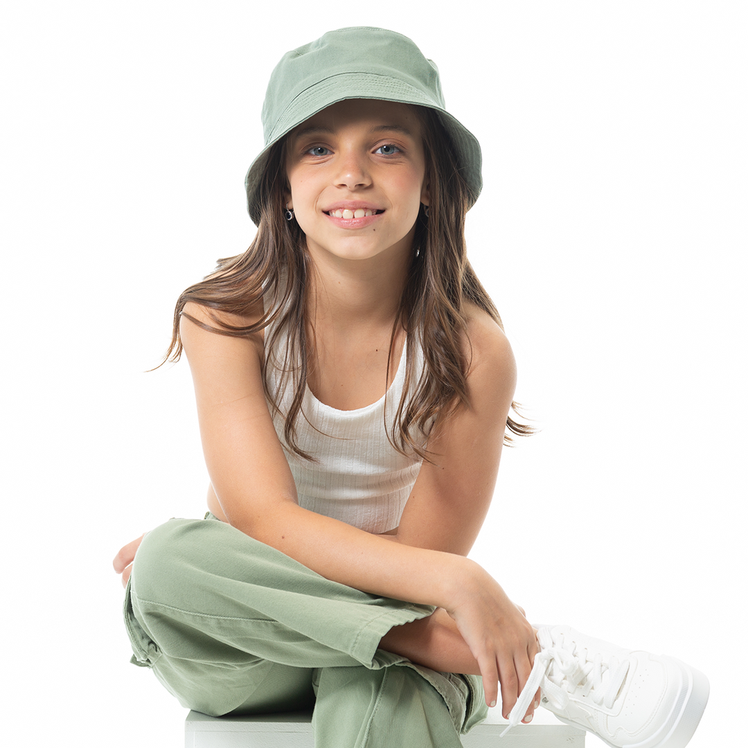 BUCKET HAT PARA NIÑAS FONDO ENTERO