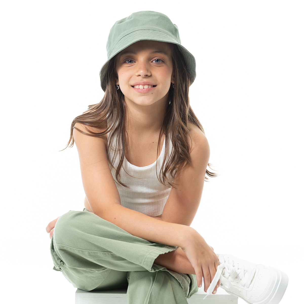BUCKET HAT PARA NIÑAS FONDO ENTERO