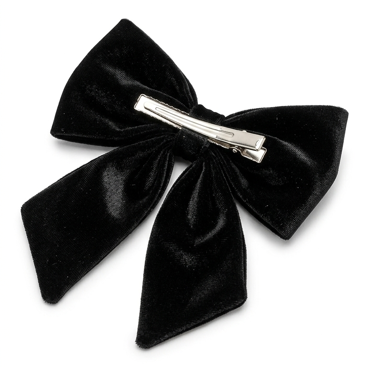 Moño para niñas magic bows en satin - Negro