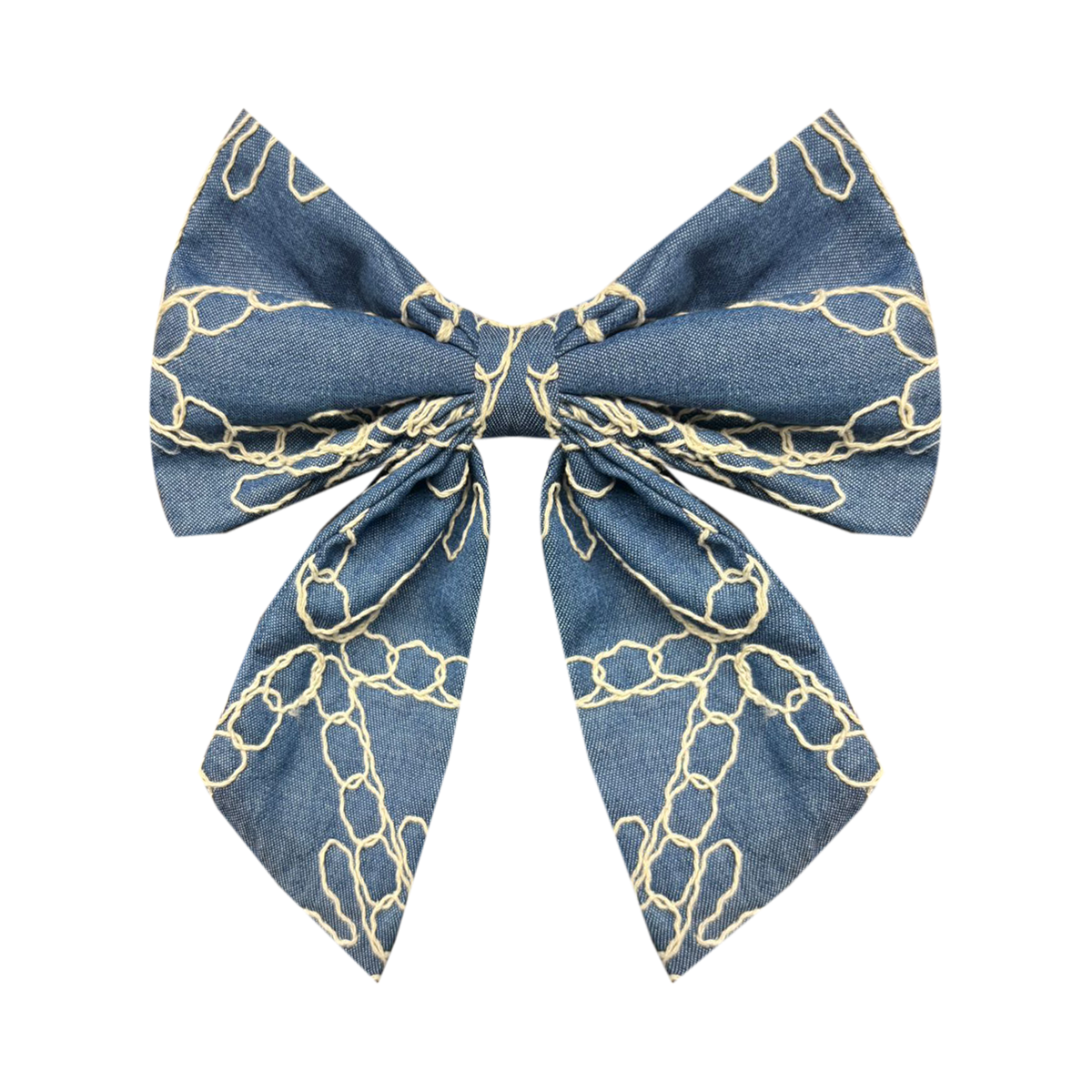 MOÑO PARA NIÑAS MAGIC BOWS BORDADO