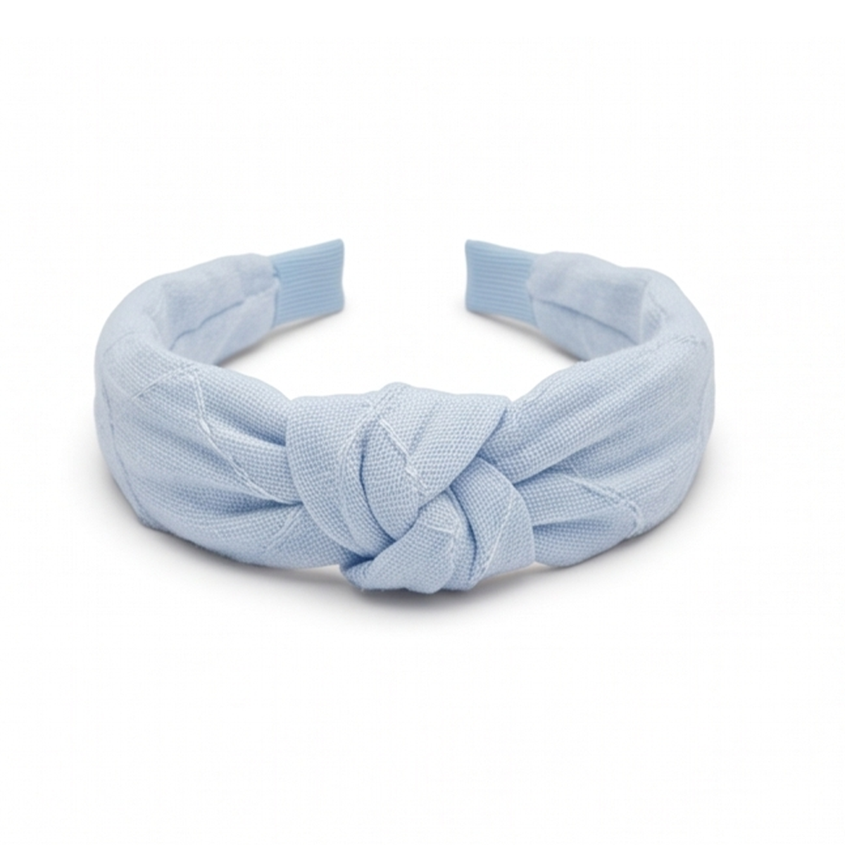 Diadema para niñas bordada - Azul