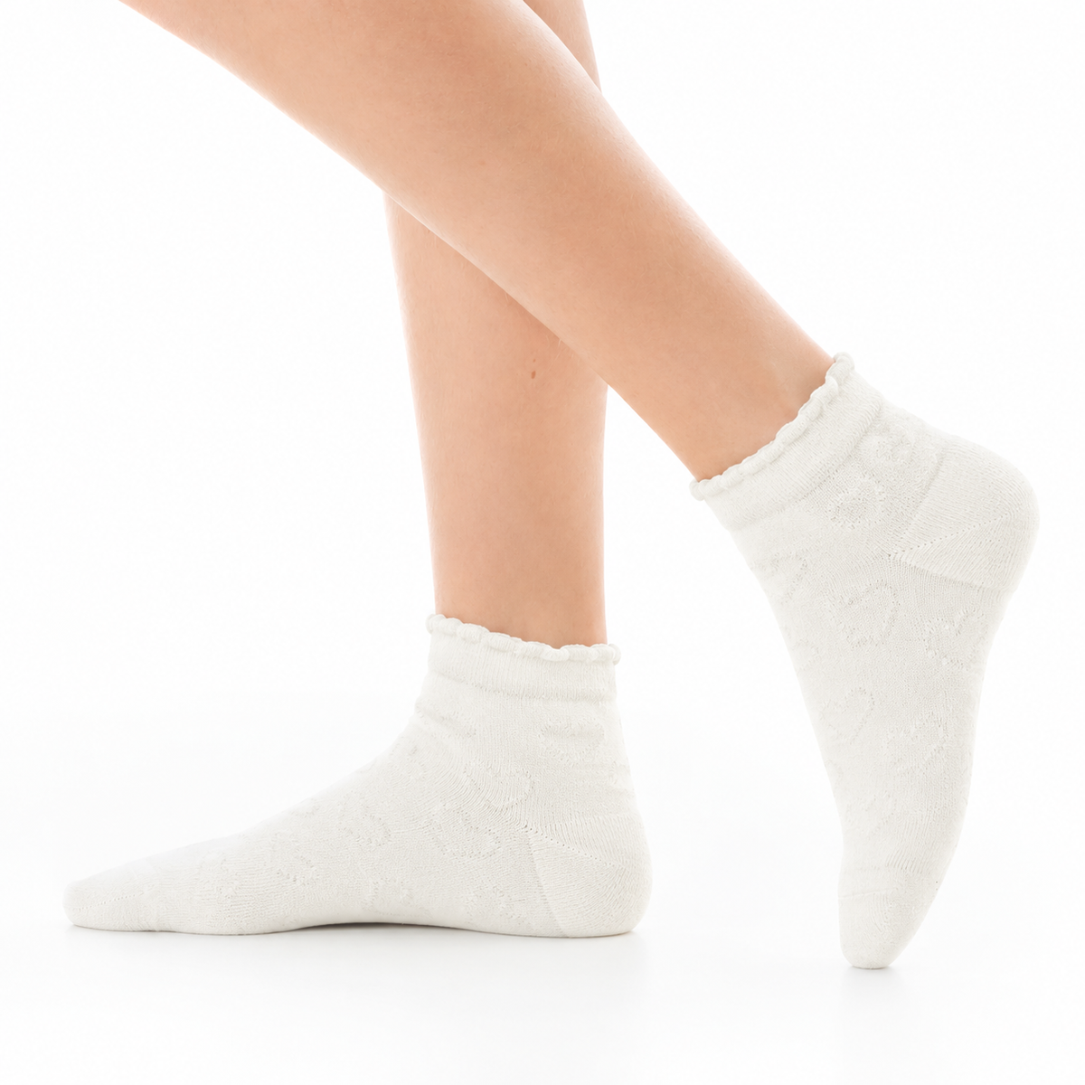 MEDIAS PARA NIÑAS TOBILLERAS SET X2