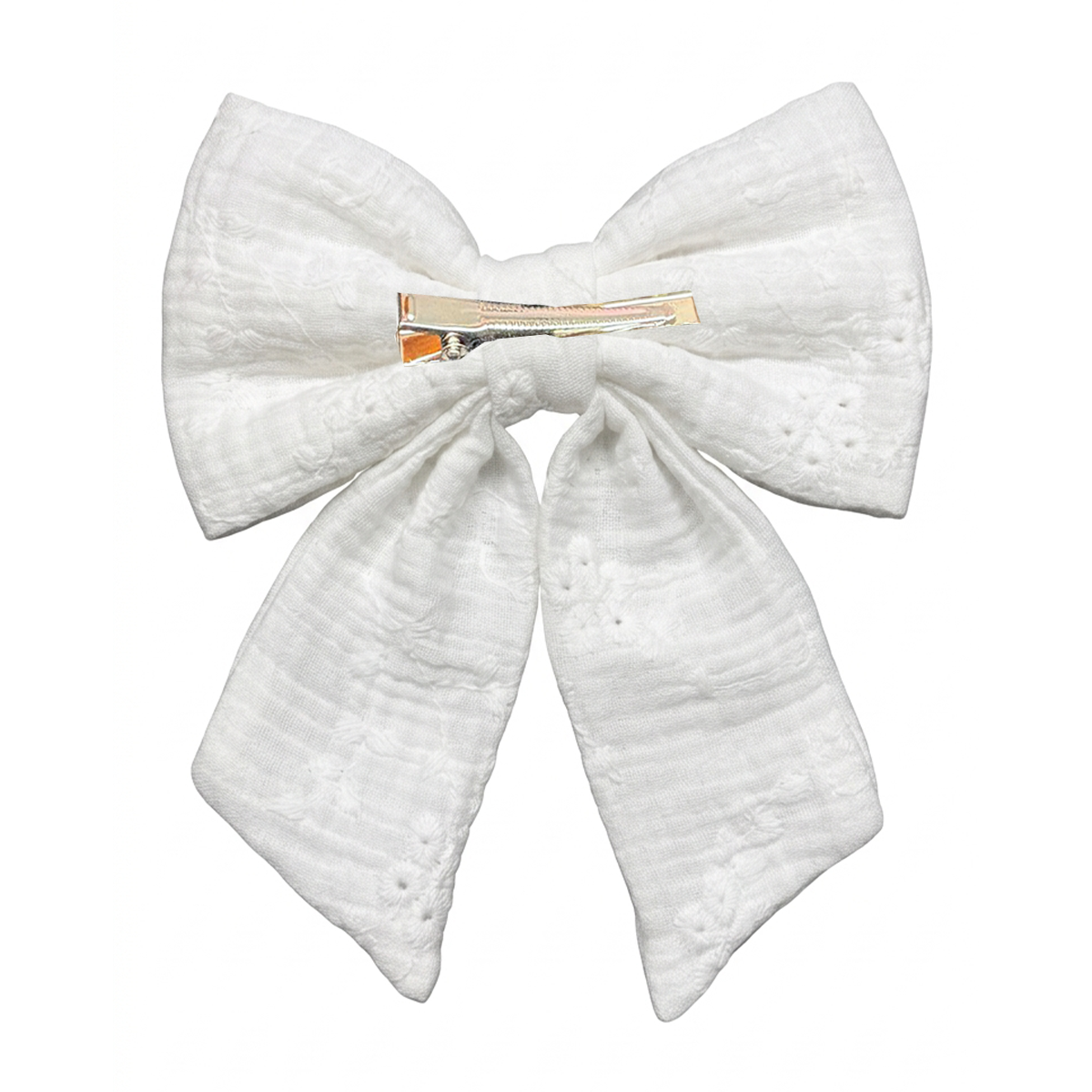 Moño para niñas magic bows con diseño de ojalillo