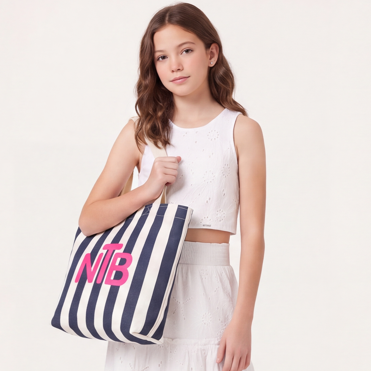 Tote bag para niñas NTB - Azul