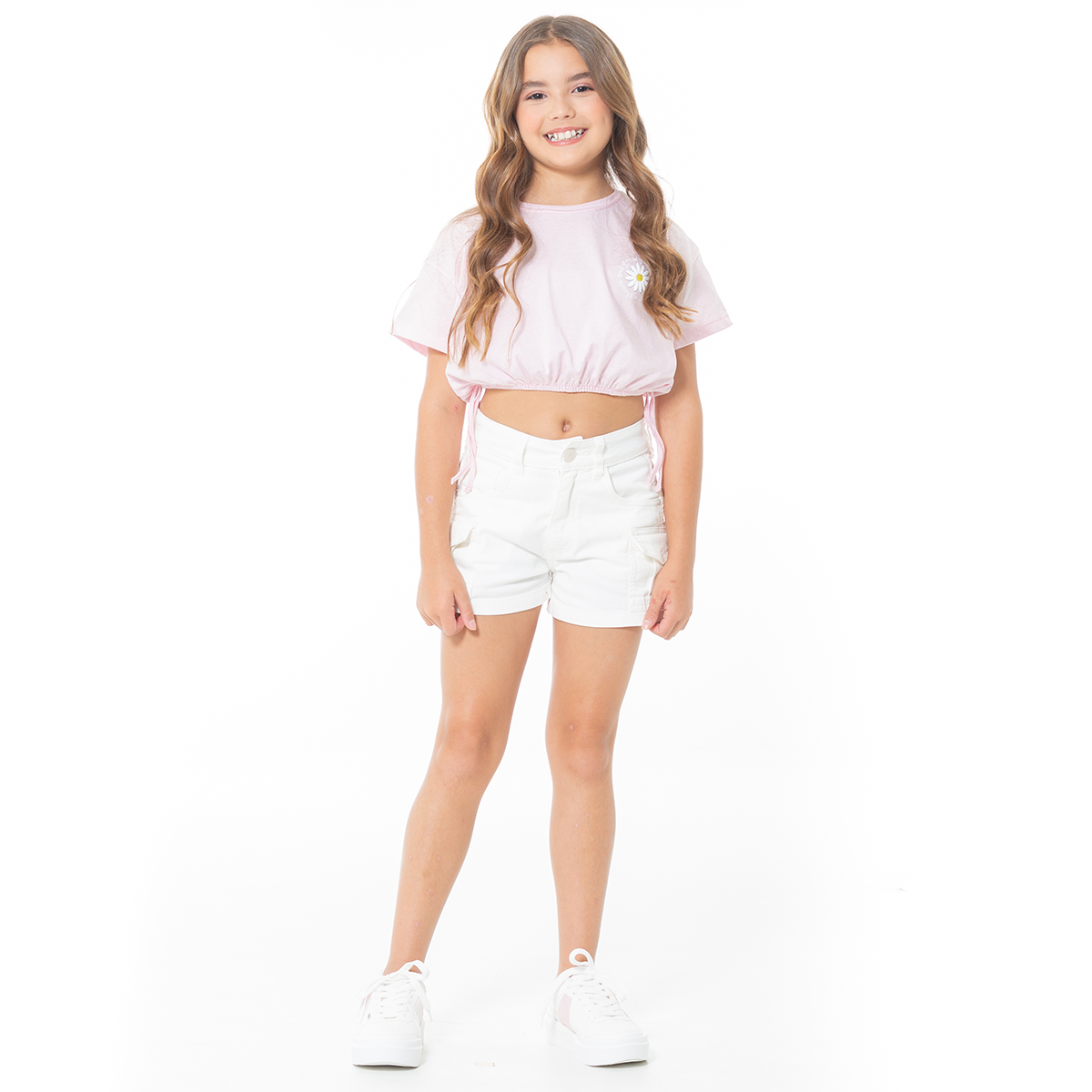 SHORT CARGO PARA NIÑAS