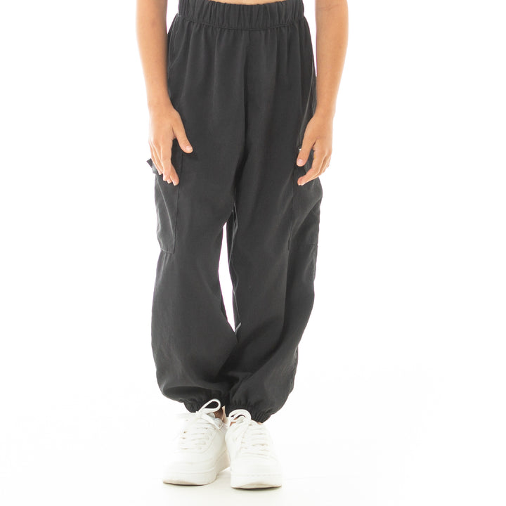 CONJUNTO PARA NIÑAS CROP TOP Y PANTALÓN