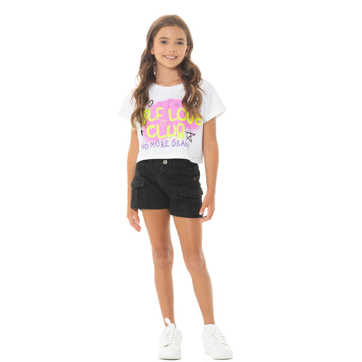 SHORT CARGO PARA NIÑAS