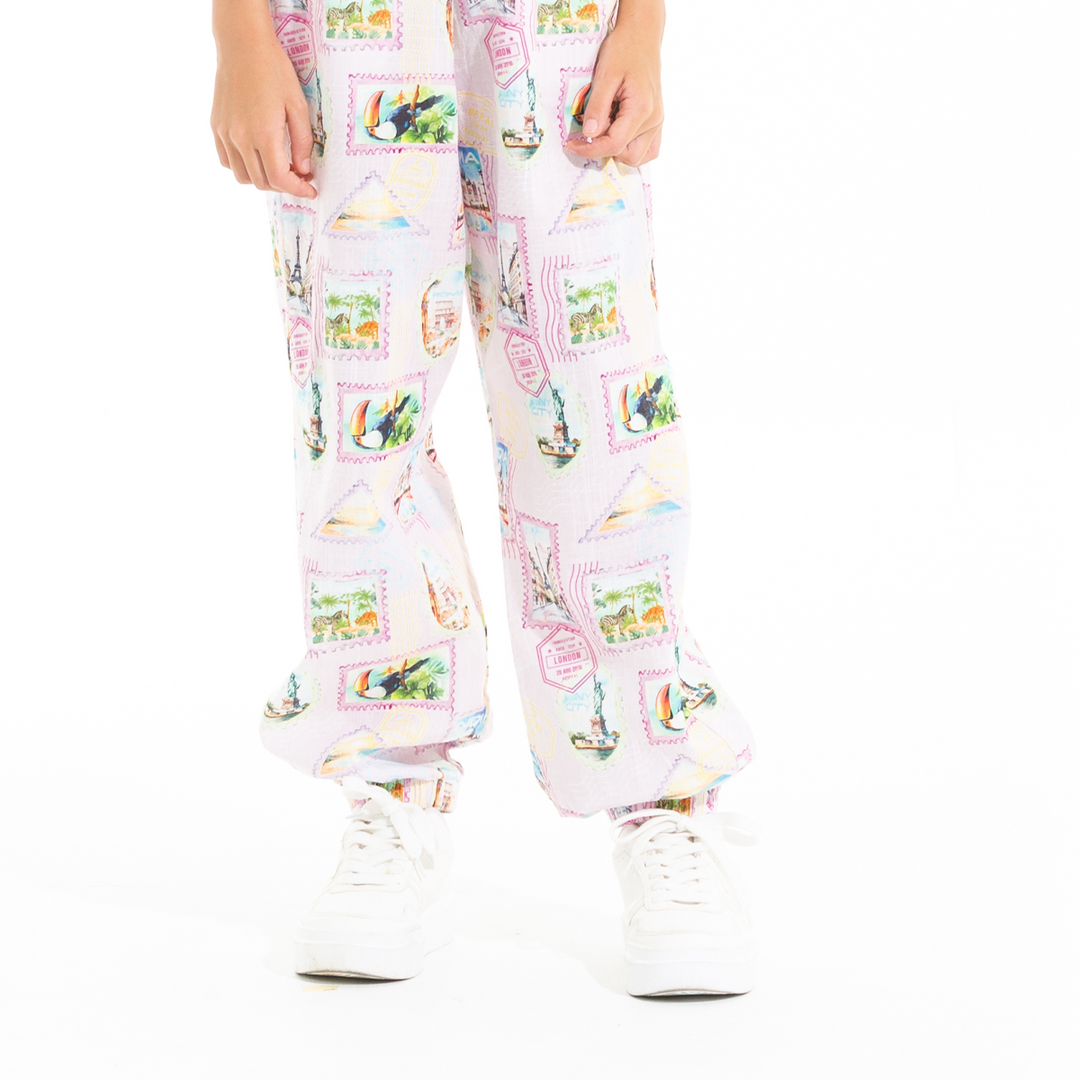 ENTERIZO PARA NIÑAS FLORAL