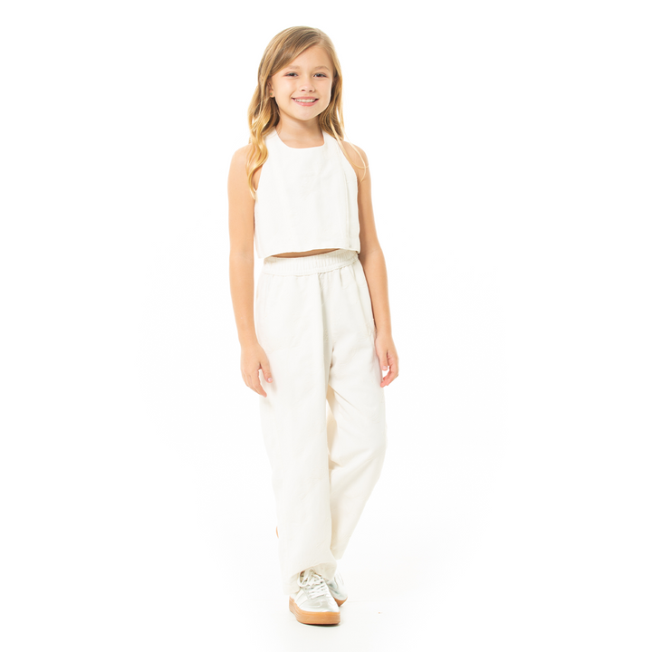 CONJUNTO PARA NIÑAS CAMISA Y PANTALÓN BORDADO