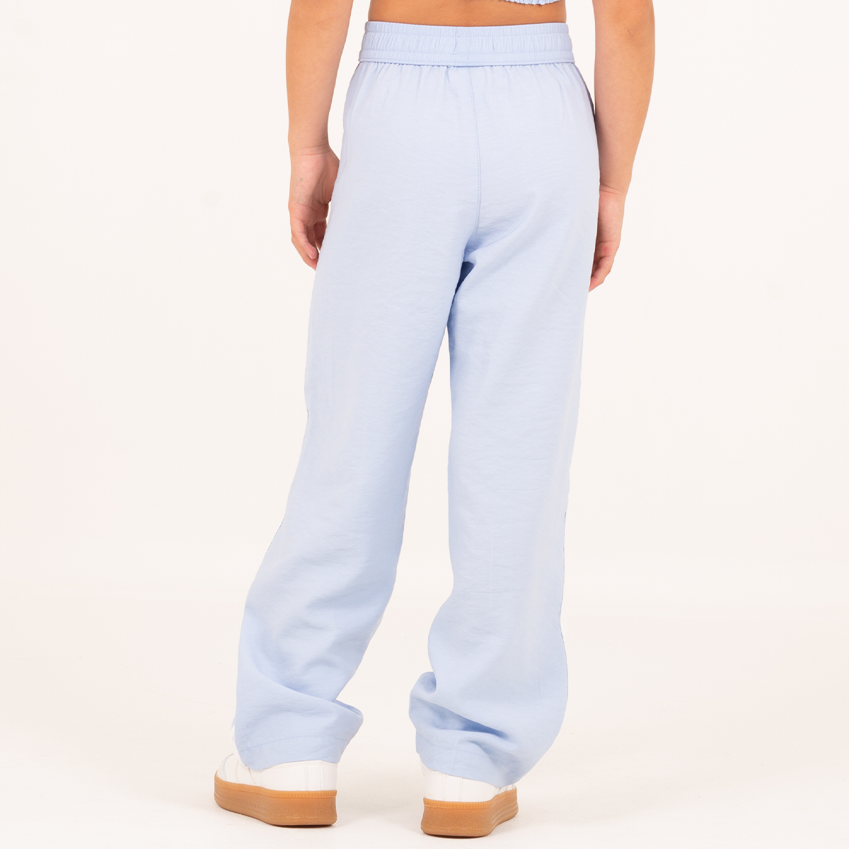 Pantalón para niñas wide leg  – azul claro