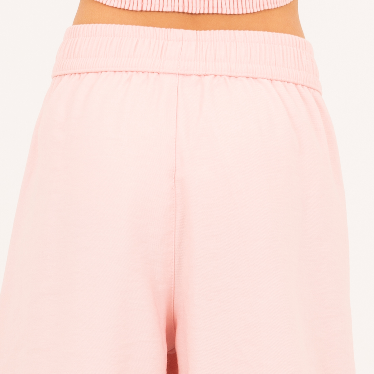 Pantalón para niñas wide leg – rosado claro