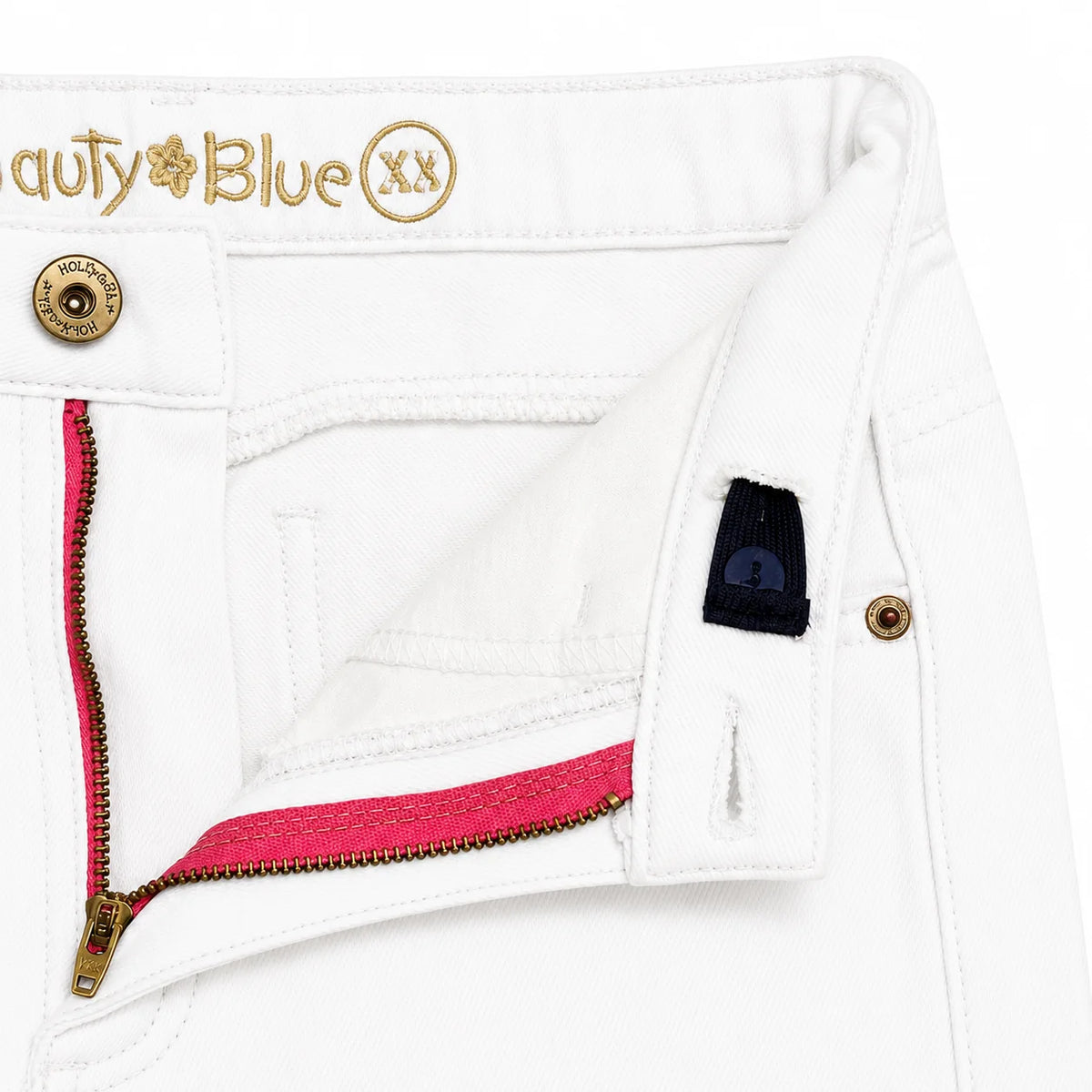 Short para niñas con pañuelo de diseños estampados - Beige