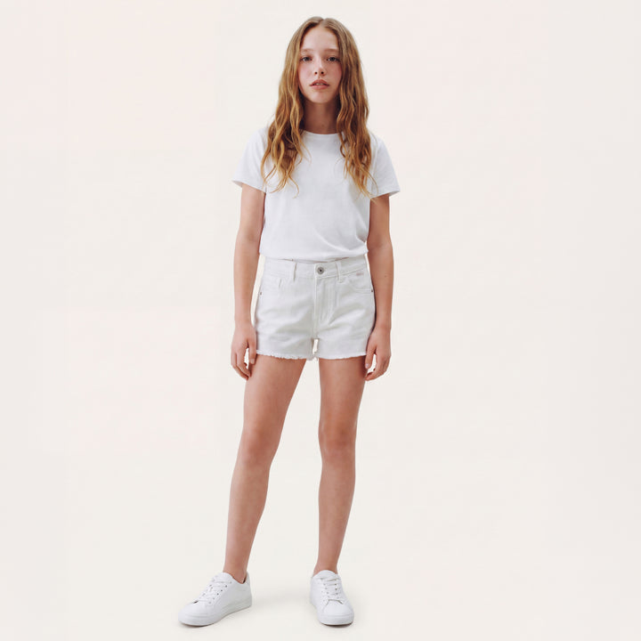 Short para niñas con diseño en glitter