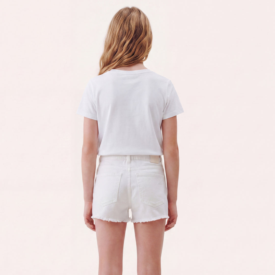 Short para niñas con diseño en glitter