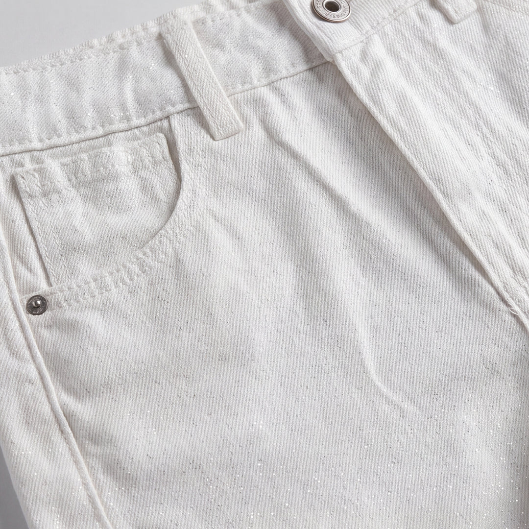 Short para niñas con diseño en glitter