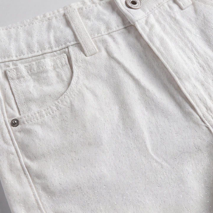 Short para niñas con diseño en glitter