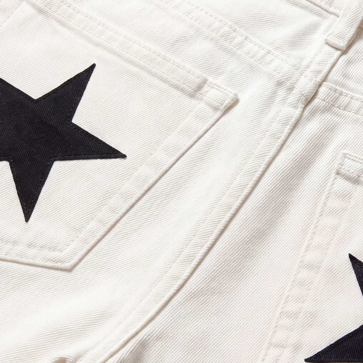 Short para niñas con estrellas efecto flock - Beige