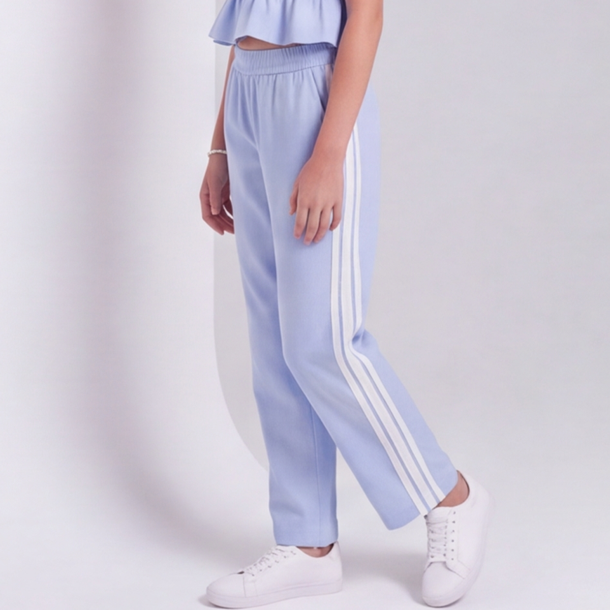 Pantalon para niñas bota recta - Azul