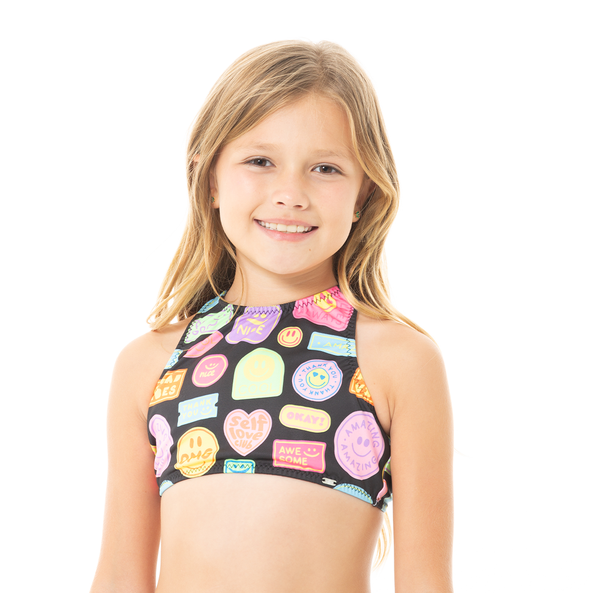 VESTIDO DE BAÑO PARA NIÑAS DE DOS PIEZAS