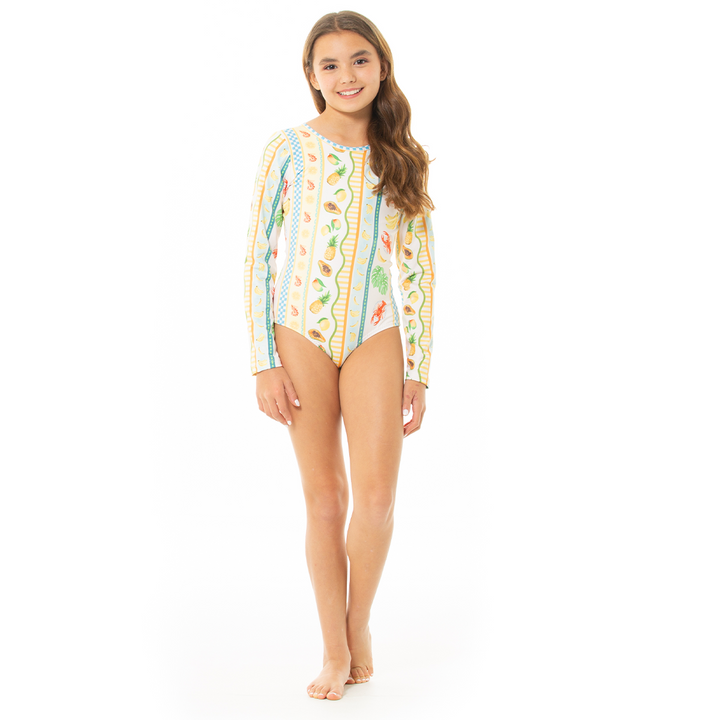 VESTIDO DE BAÑO PARA NIÑAS ENTERO