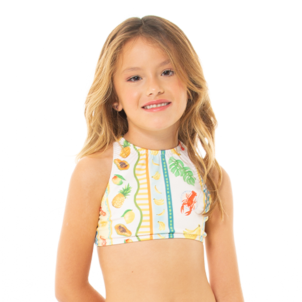 VESTIDO DE BAÑO PARA NIÑAS DE DOS PIEZAS