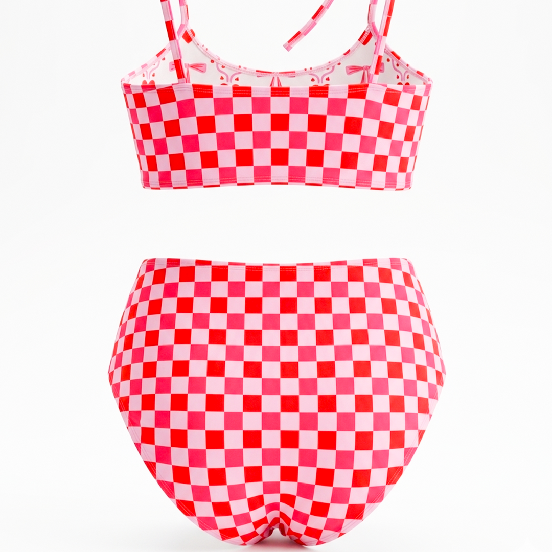 Bikini para niña estampado