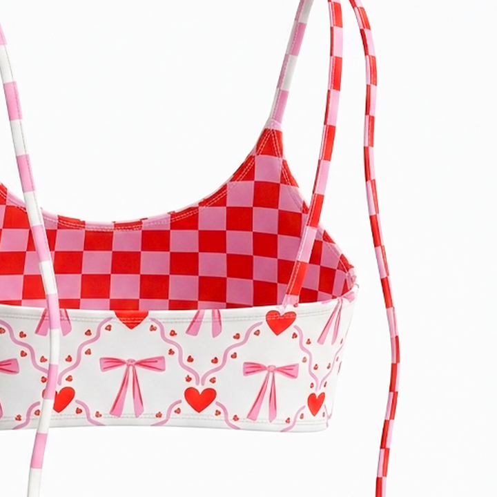 Bikini para niña estampado