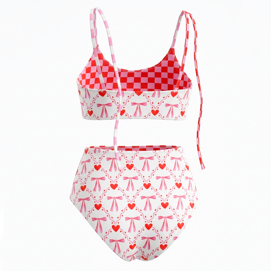 Bikini para niña estampado