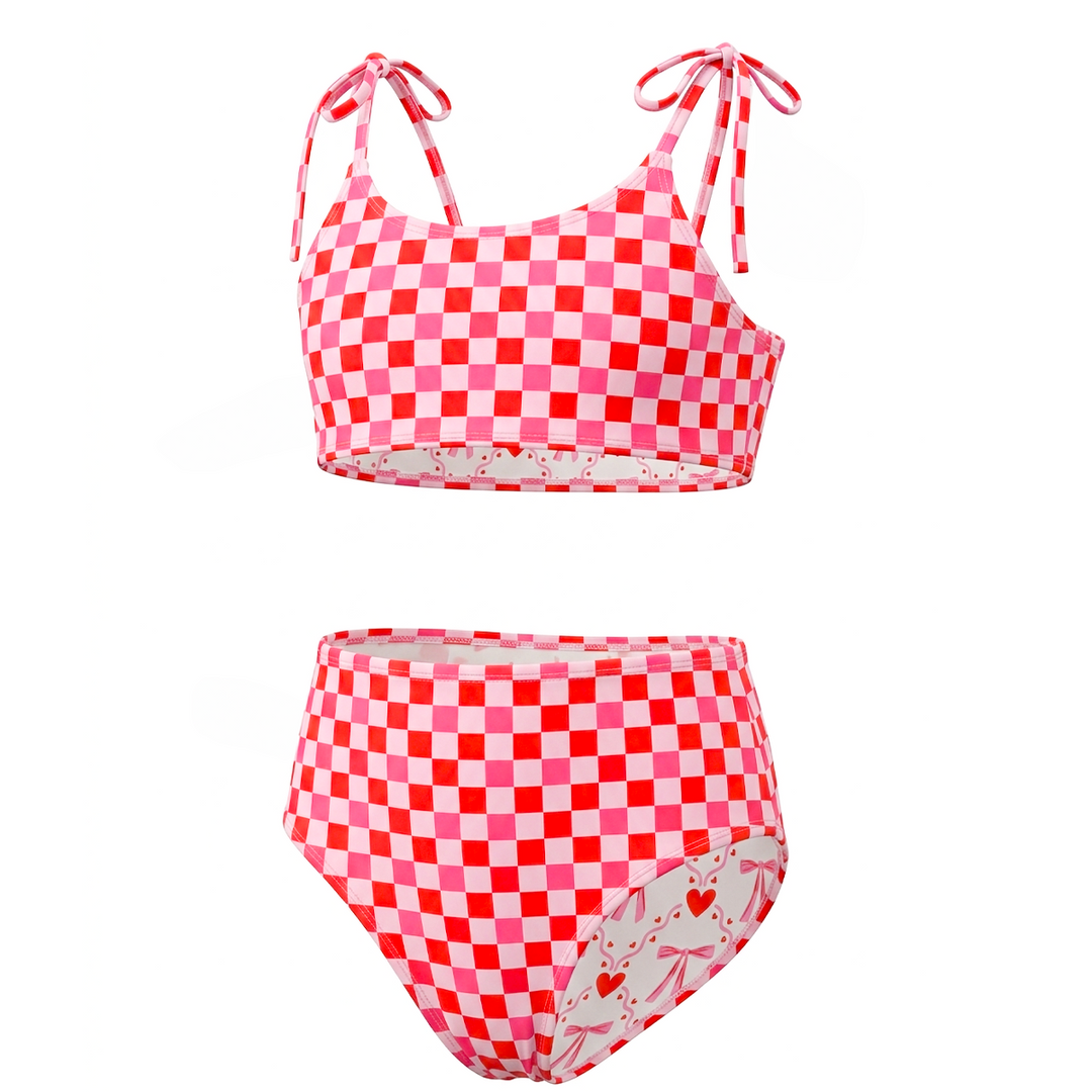 Bikini para niña estampado