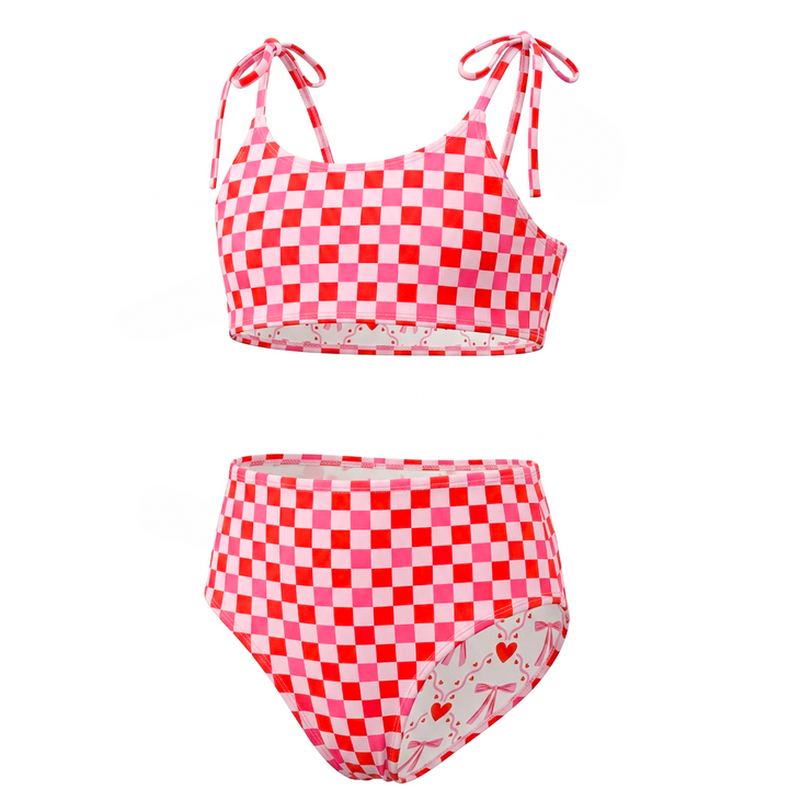 Bikini para niña estampado