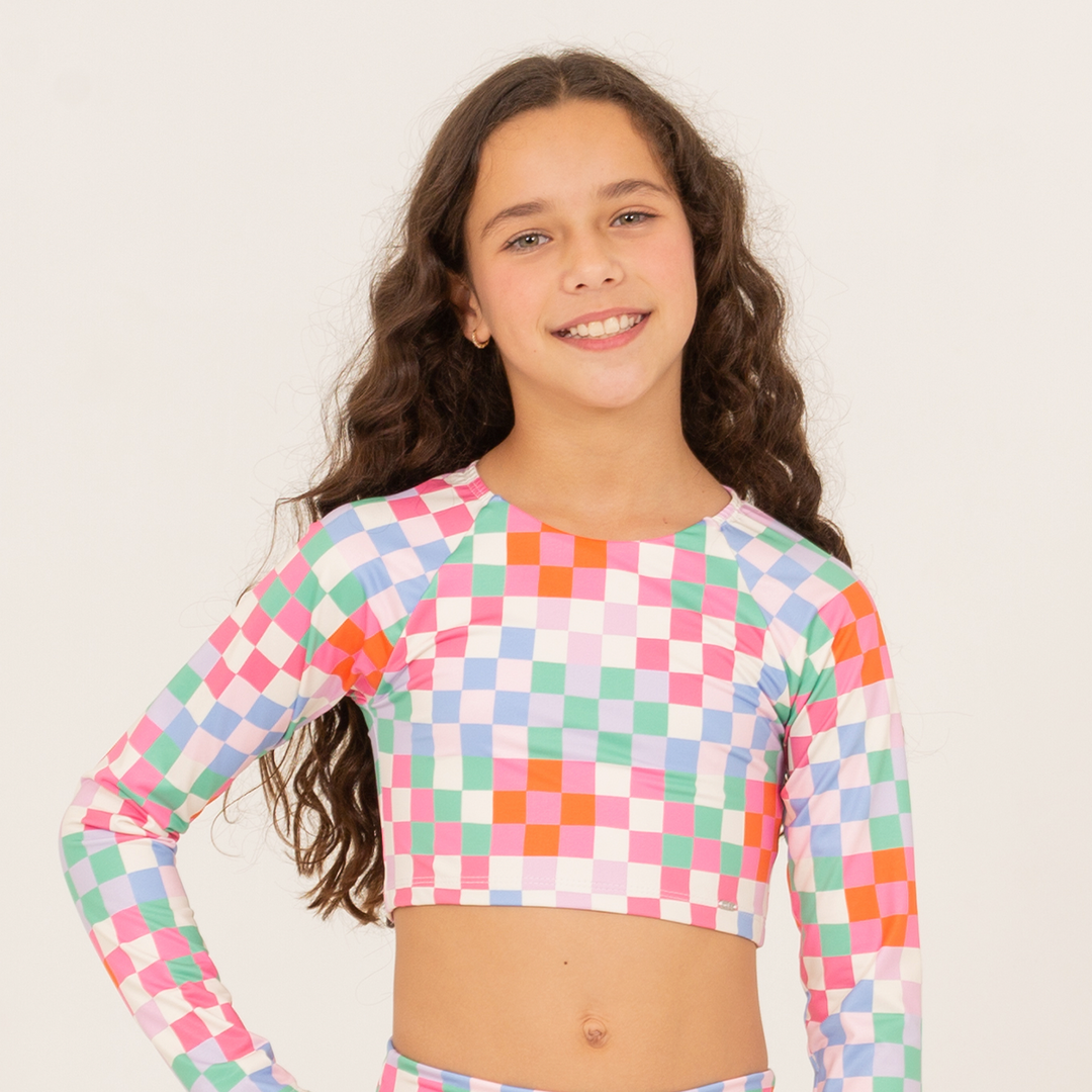 VESTIDO DE BAÑO PARA NIÑAS DE DOS PIEZAS