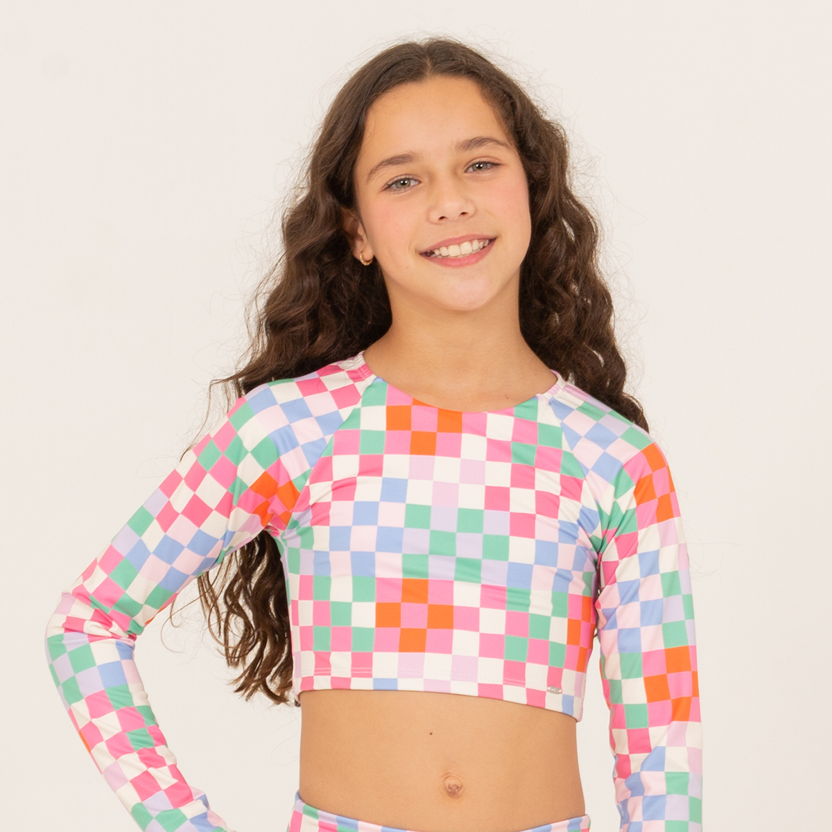 Vestido de baño para niñas de dos piezas
